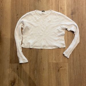 Brandy Melville Long Sleeve Thermal Crop